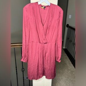 Paige Cordovan Dress with Sleeves Size M Style #6079G75-8634